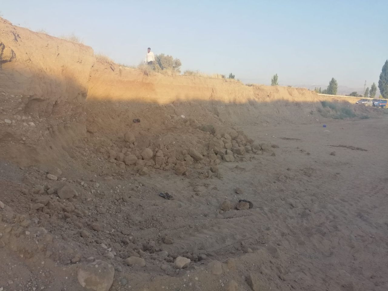 Konya'da toprak kayması 2 çocuk öldü 2 çocuk yaralandı