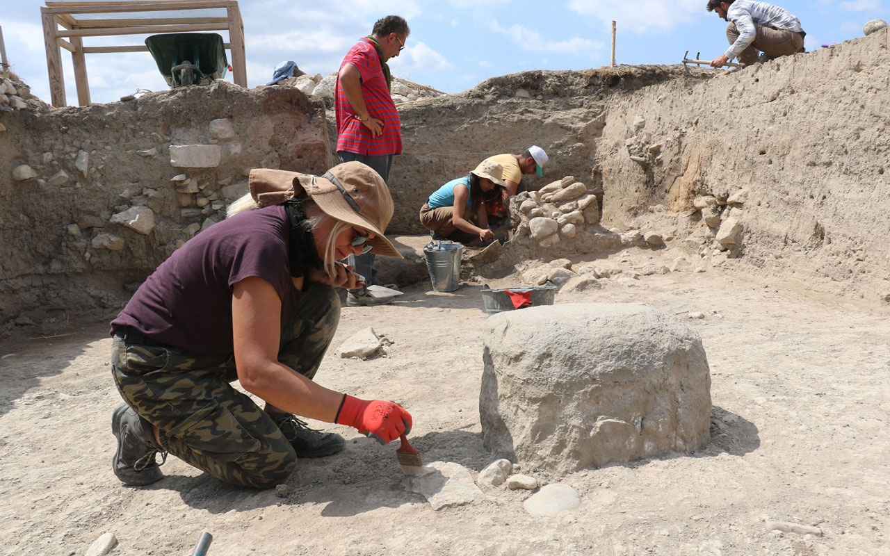 Amasya'da tarih gün yüzüne çıkıyor! Posta merkezi kalıntıları ortaya çıktı