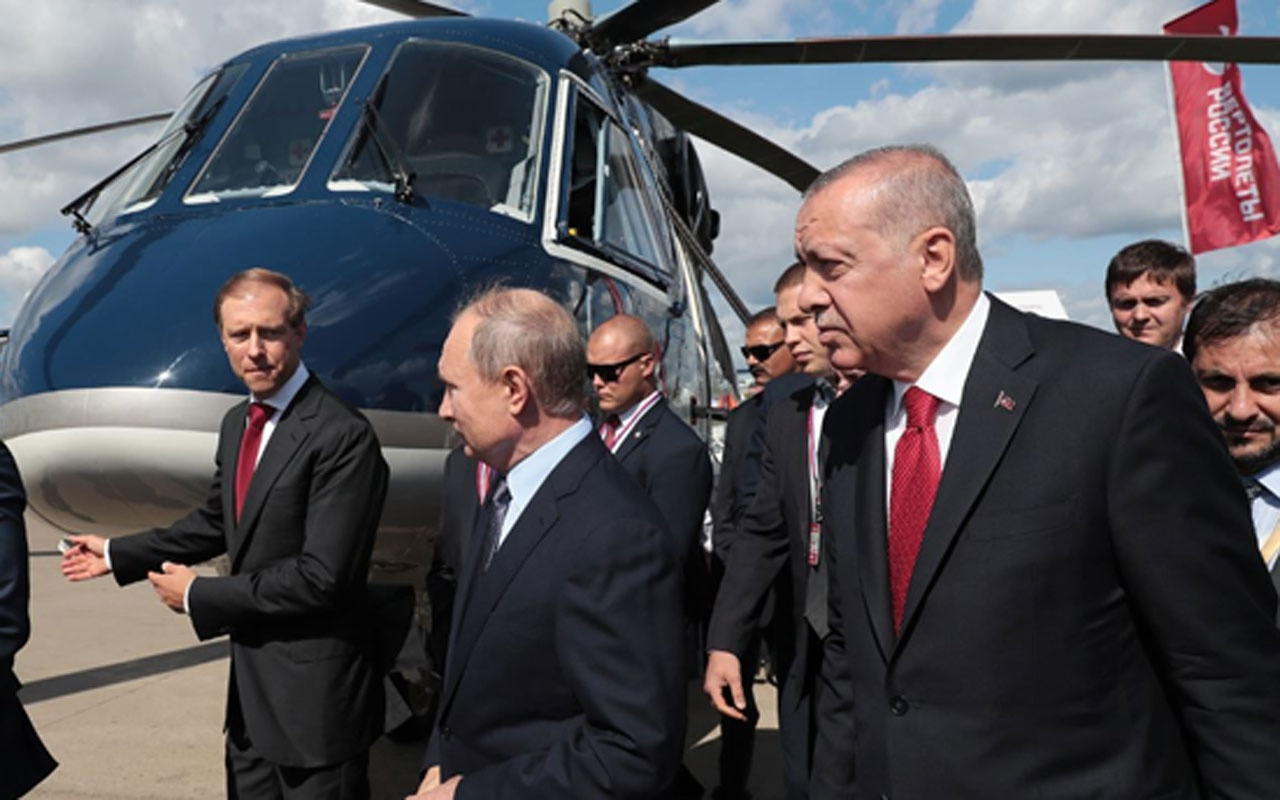 Erdoğan ve Putin'in helikopter pazarlığı! 'Helikopteri alırsanız yanında arabamız hediye'