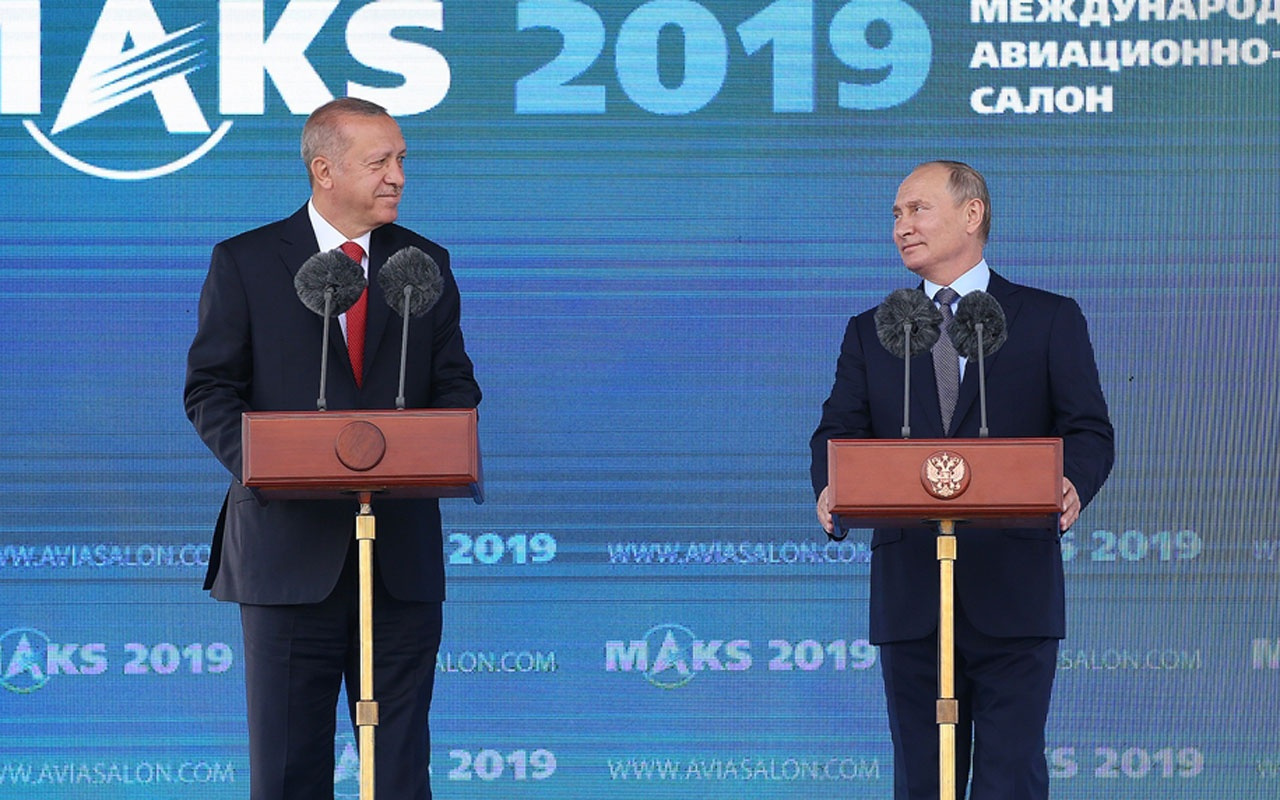 Erdoğan MAKS-2019 fuarında! Putin ile birlikte son dakika açıklamalar yaptı