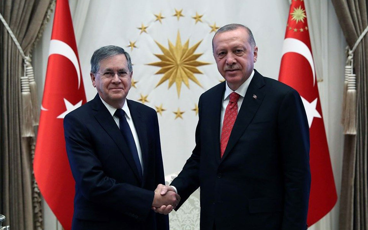 Erdoğan'a güven mektubu sundu! ABD'nin Ankara Büyükelçisi Satterfield'den ilk mesaj