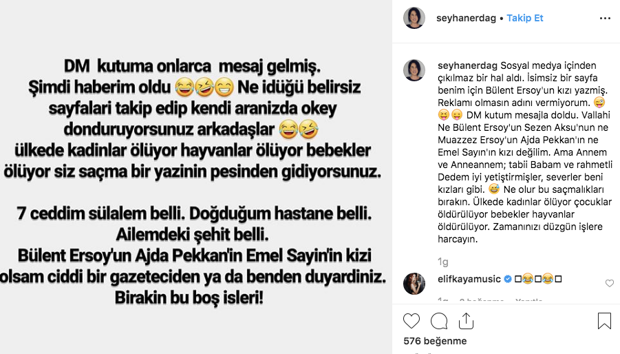 Bülent Ersoy'un kızı deniyor! Magazin muhabiri Seyhan Erdağ iddiası