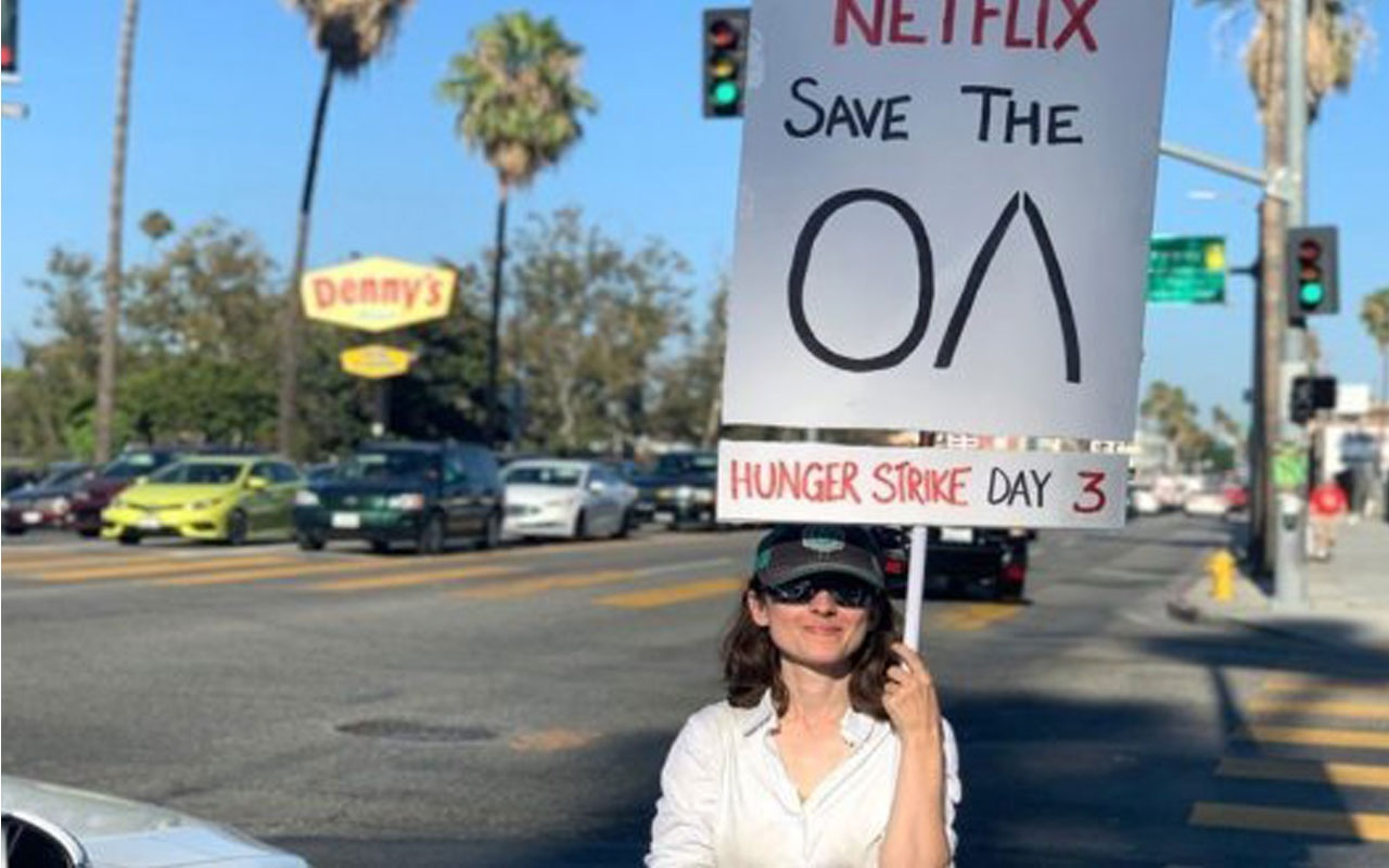 Netflix'i protesto etmek için açlık grevine başladı