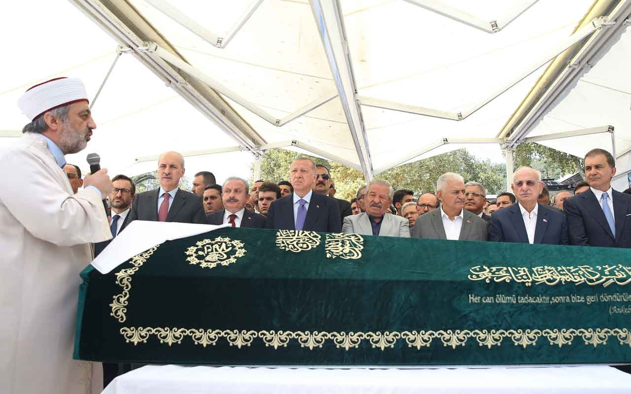 Recep Tayyip Erdoğan Şule Yüksel Şenler'in cenaze törenine katıldı