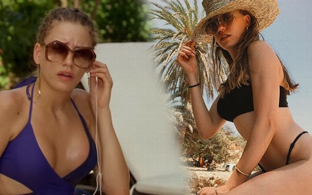 Serenay Sarıkaya'dan sosyal medyayı sallayan bikinili paylaşım