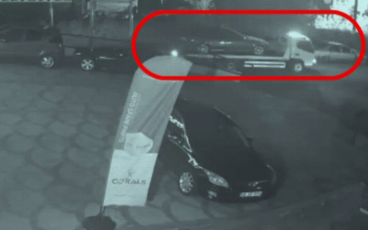 İstanbul'da çekiciyle araç çalan şüpheliler yakalandı