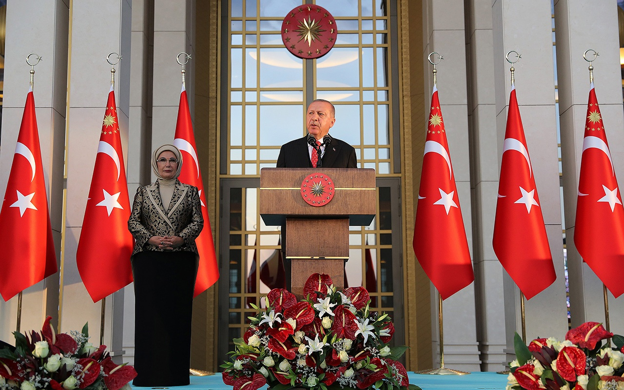 Cumhurbaşkanı Erdoğan'dan 30 Ağustos resepsiyonunda önemli açıklamalar