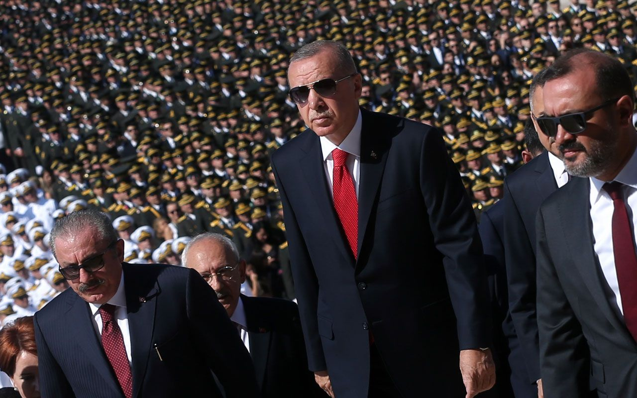 30 Ağustos'un 97. yılı! Erdoğan'dan Anıtkabir'de çarpıcı sözler