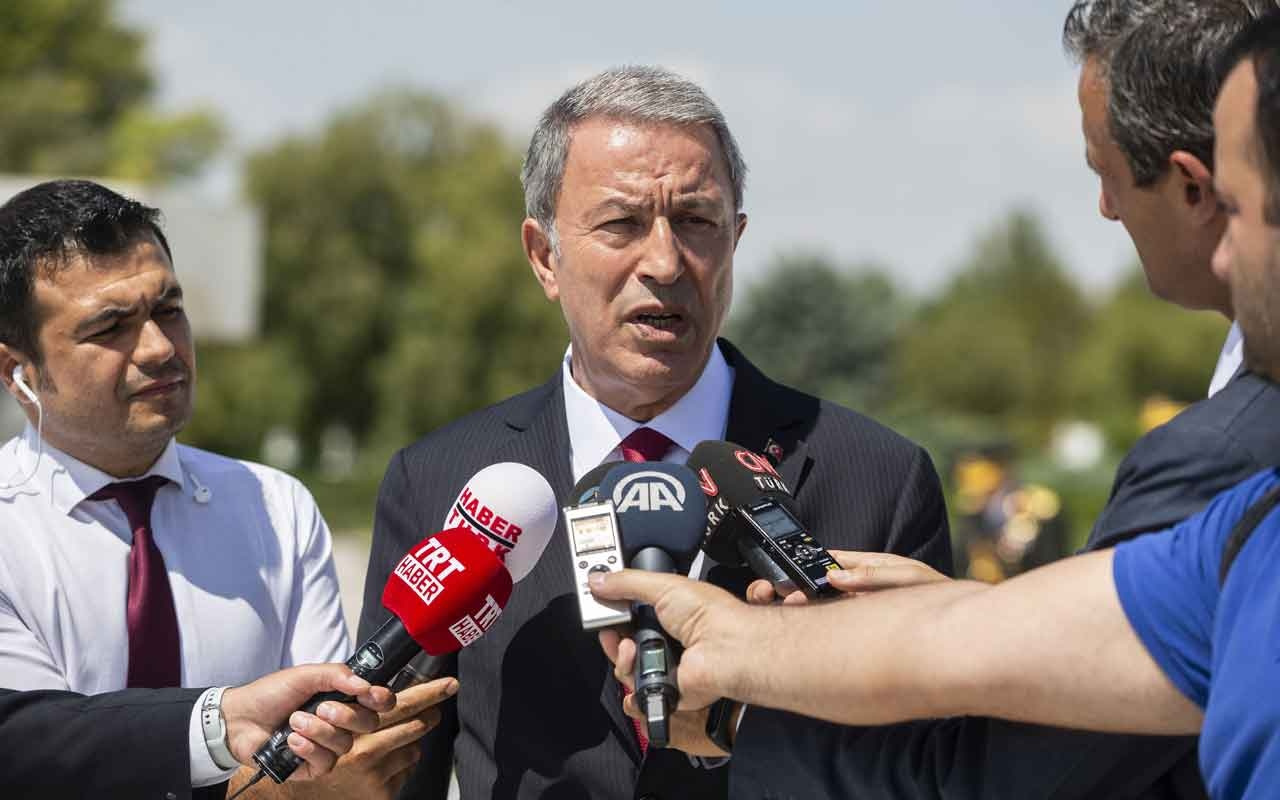 Hulusi Akar "Sınırımızda terör koridoruna asla izin vermeyeceğiz"