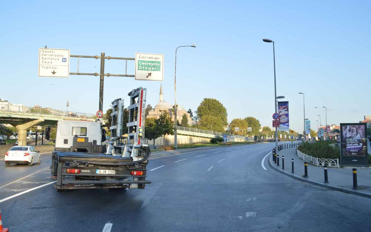 Vatan Caddesi 30 Ağustos Zafer Bayramı sebebiyle trafiğe kapatıldı