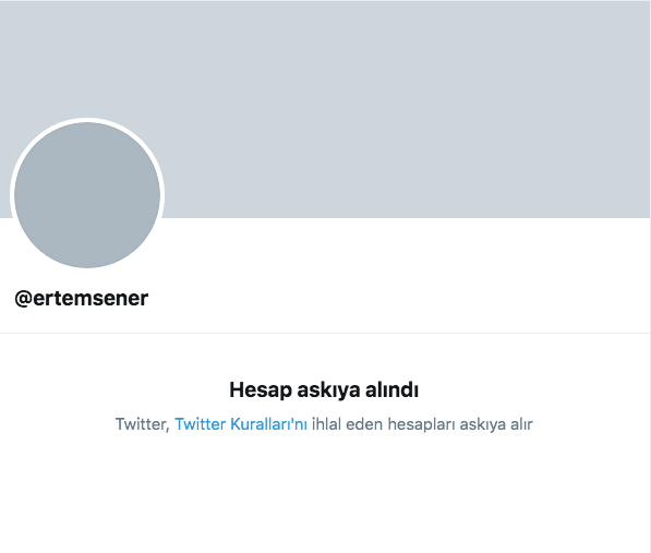 Ertem Şener'e büyük şok Beyaz TV spikeri Twitter hesabını kullanamıyor