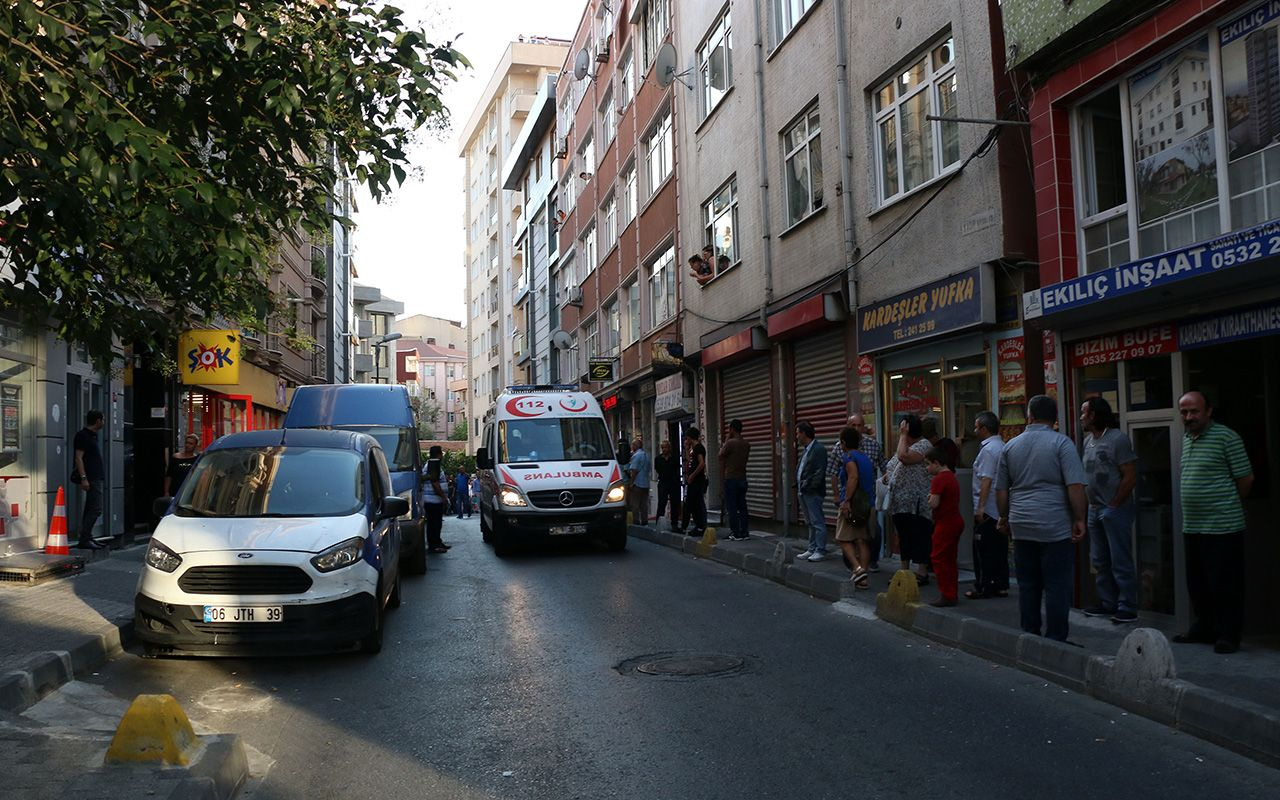 İstanbul Şişli'de bir kişi oğlunun gözü önünde kurşun yağmuruna tutuldu