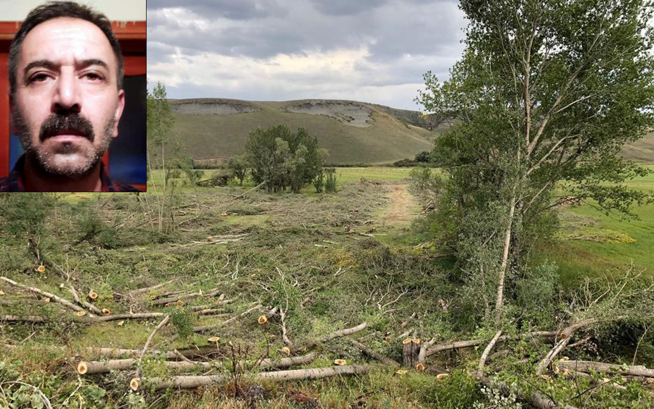 Kars'ta kestiği ağacın altında kalan orman işçisi yaşamını yitirdi