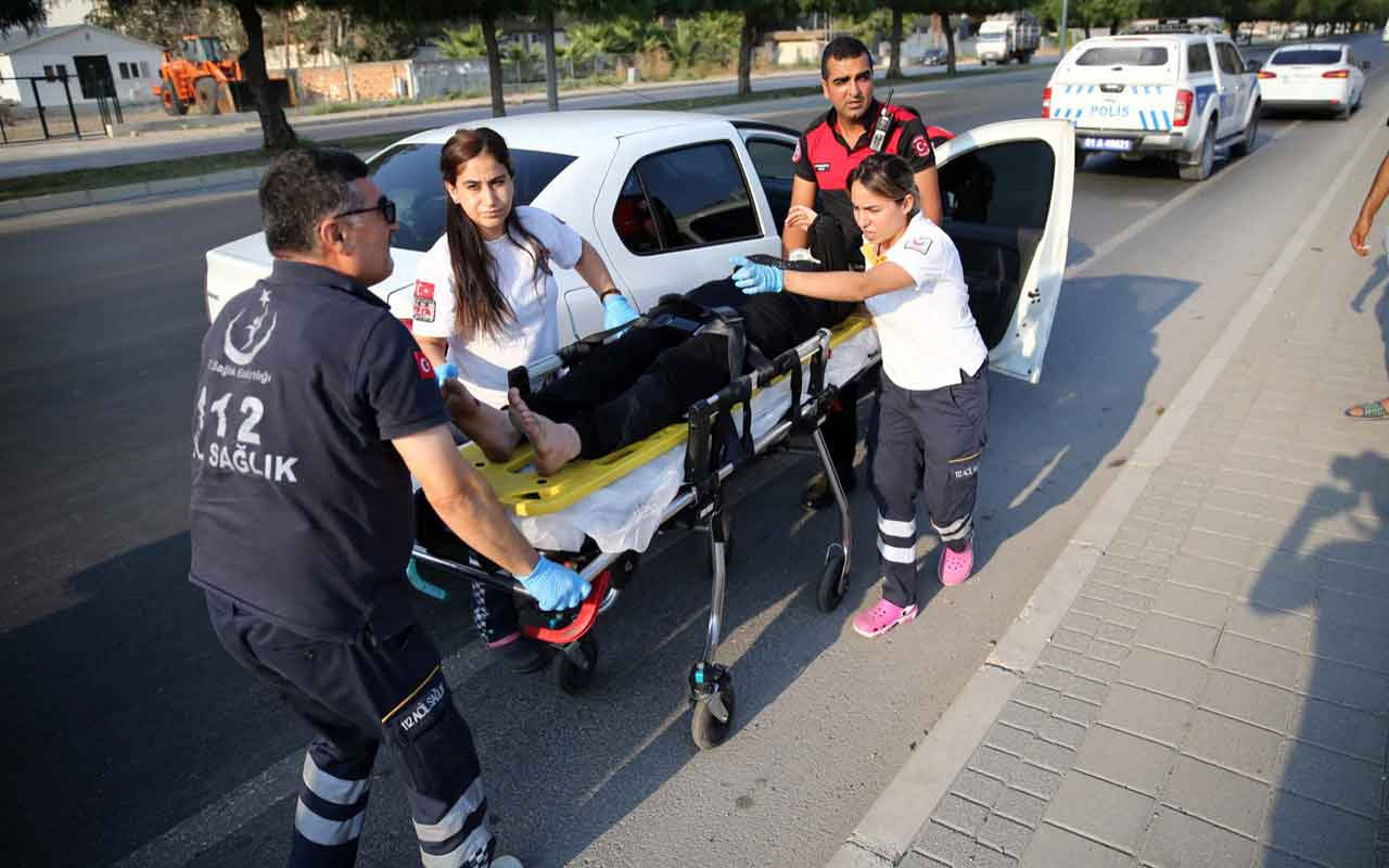 Adana'da eşiyle tartışan hamile kadın kendini otomobilden attı