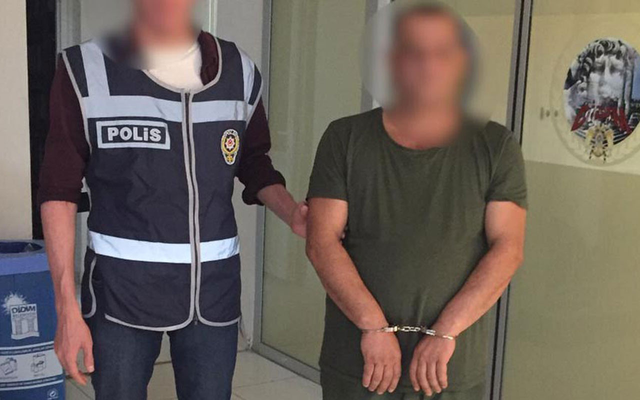 Aydın'da uzaklaştırma kararı olan koca tabancayla eve girerken yakalandı
