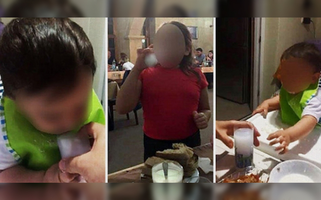 Uşak'ta çocuklarına içki içirdikleri iddia edilen çift serbest bırakıldı