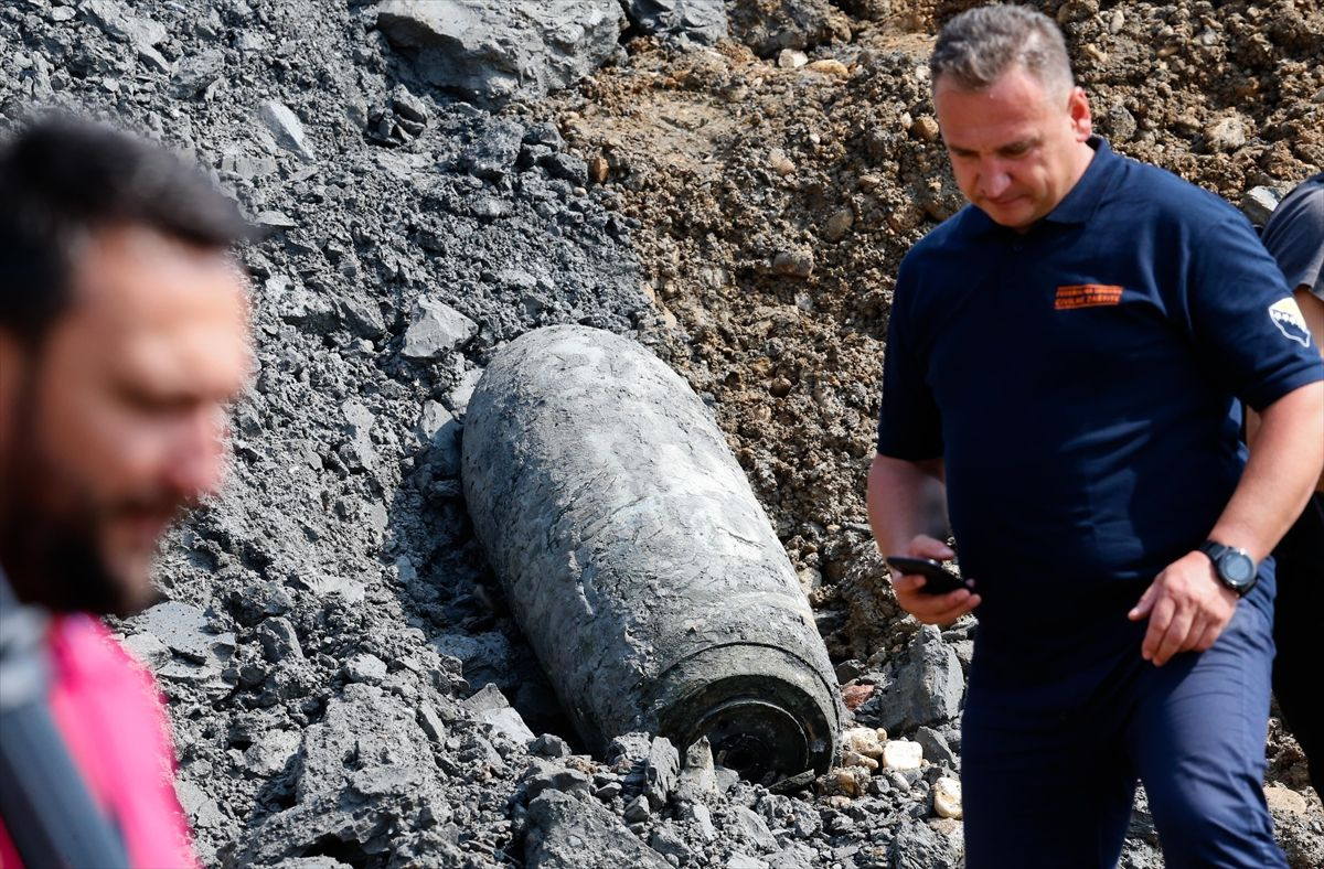 Saraybosna'da 500 kilogramlık uçak bombası bulundu