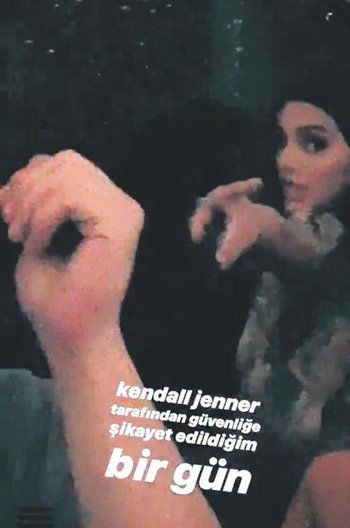 Danla Bilic Kendall Jenner'ın hışmına uğradı hevesi kursağında kaldı