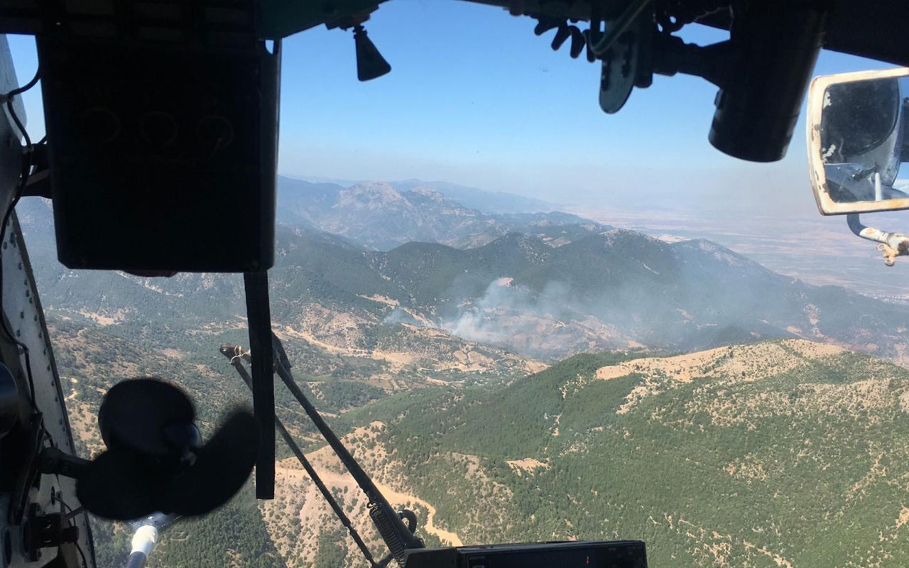 Hatay'da orman yangını