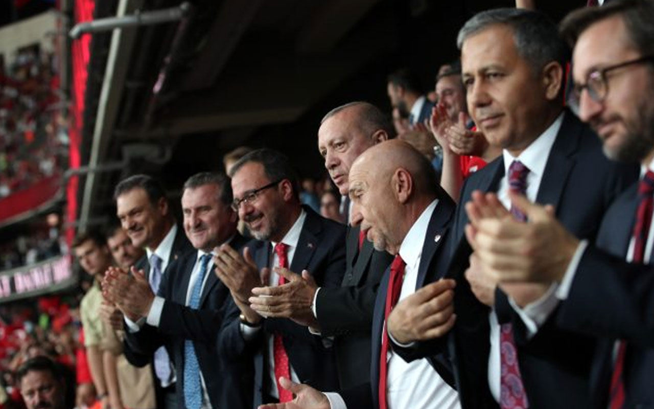 Son dakikada gelen gol Cumhurbaşkanı Erdoğan'ı sevindirdi