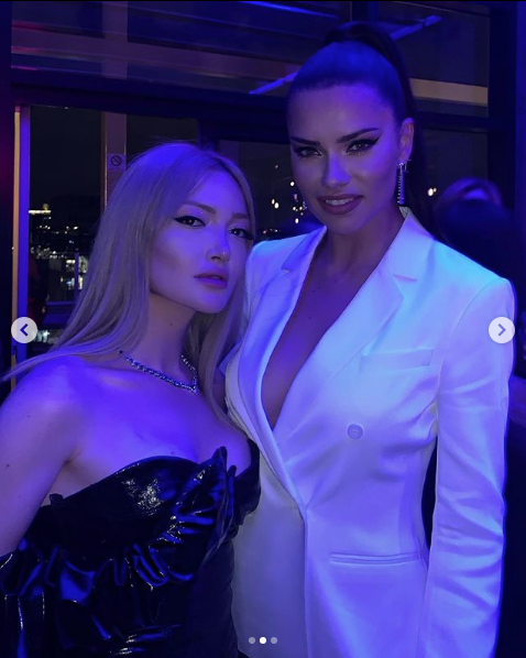 Danla Bilic Gigi Hadid ve Adriana Lima ile bir araya geldi! Hadid'e aşık oldu