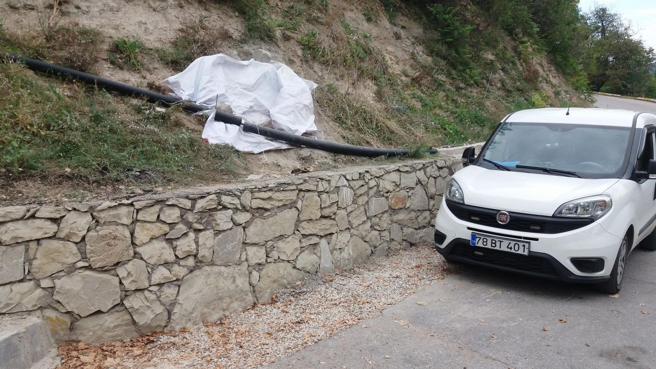 Karabük'te polis aslan figürlü kaya parçası için 3 gün nöbet tuttu