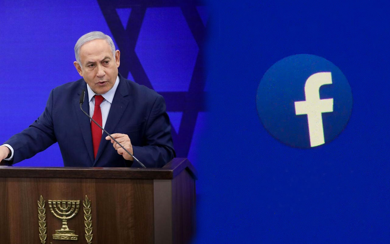 Facebook'tan İsrail Başbakanı Netanyahu'ya darbe