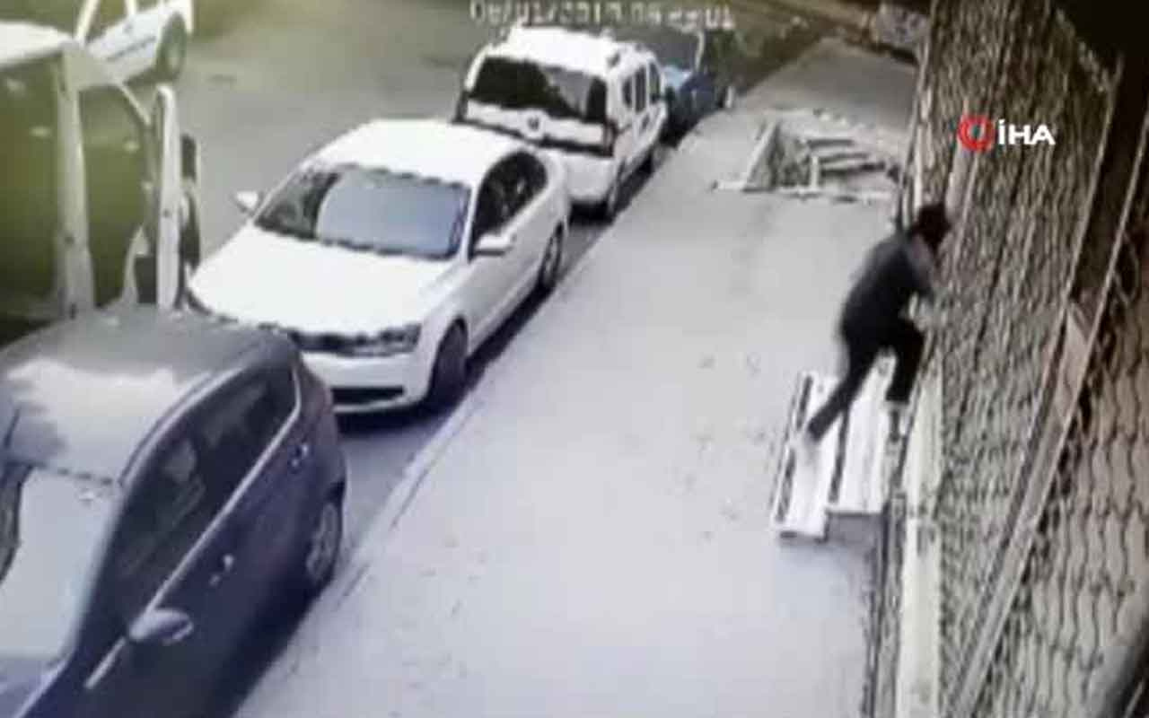 Sultanbeyli'de yakalanan şahısların hırsızlık anları kamerada