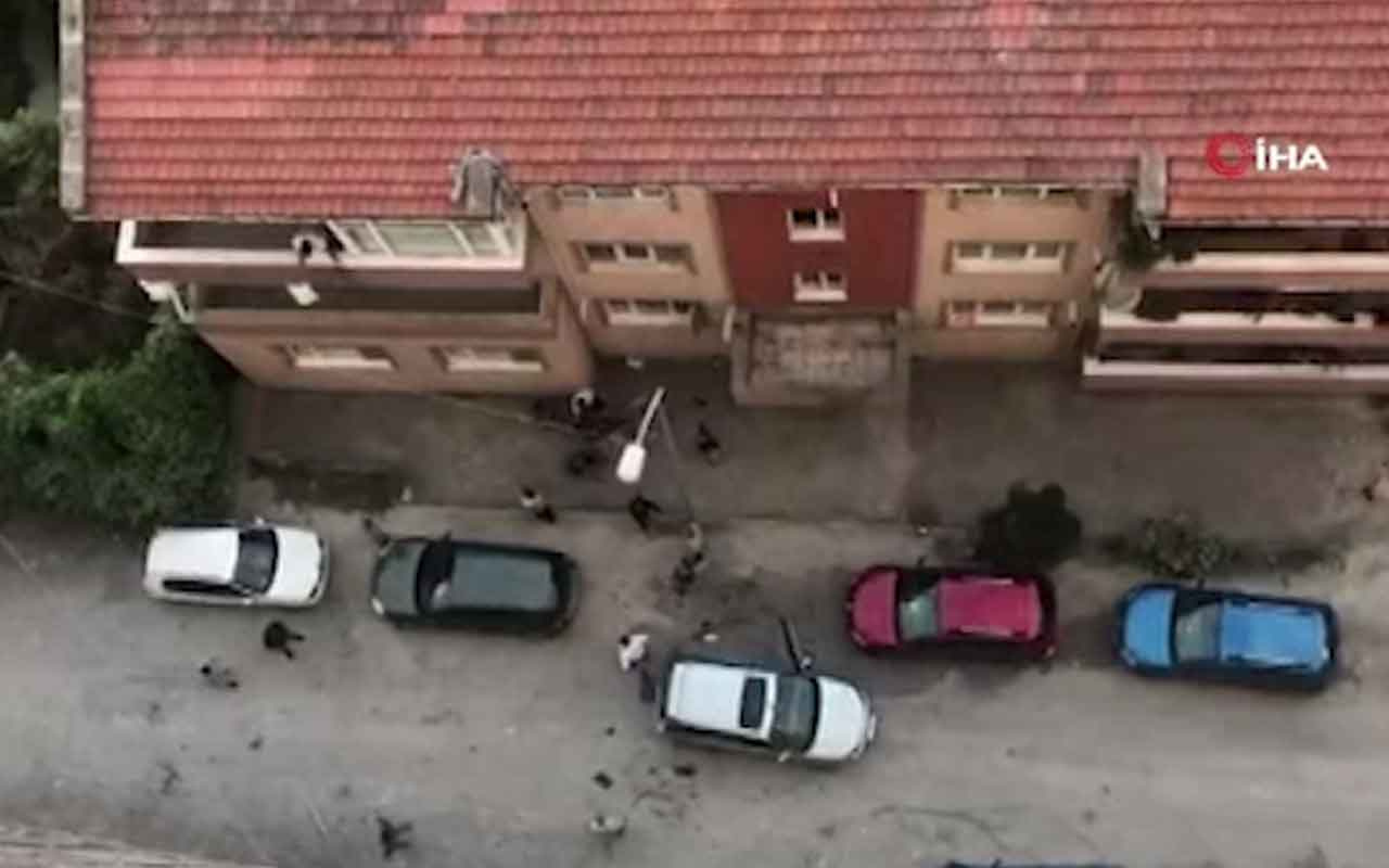 Zonguldak’ta şok cihazlı, demirli, sopalı meydan kavgası kamerada