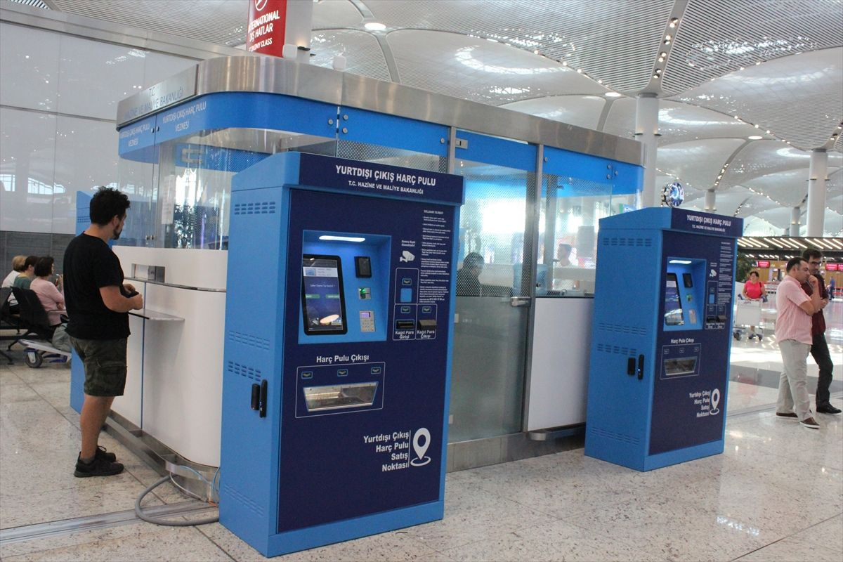 İstanbul Havalimanı'nda bir ilk! Yurt dışına çıkış yapacaklara harç pulu kolaylığı
