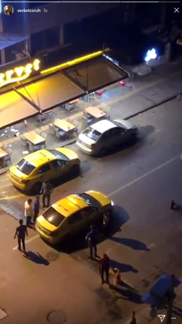 Arka Sokaklar'ın Mesut'u Şevket Çoruh ve Murat Akkoyunlu'ya bıçaklı saldırı görüntüleri