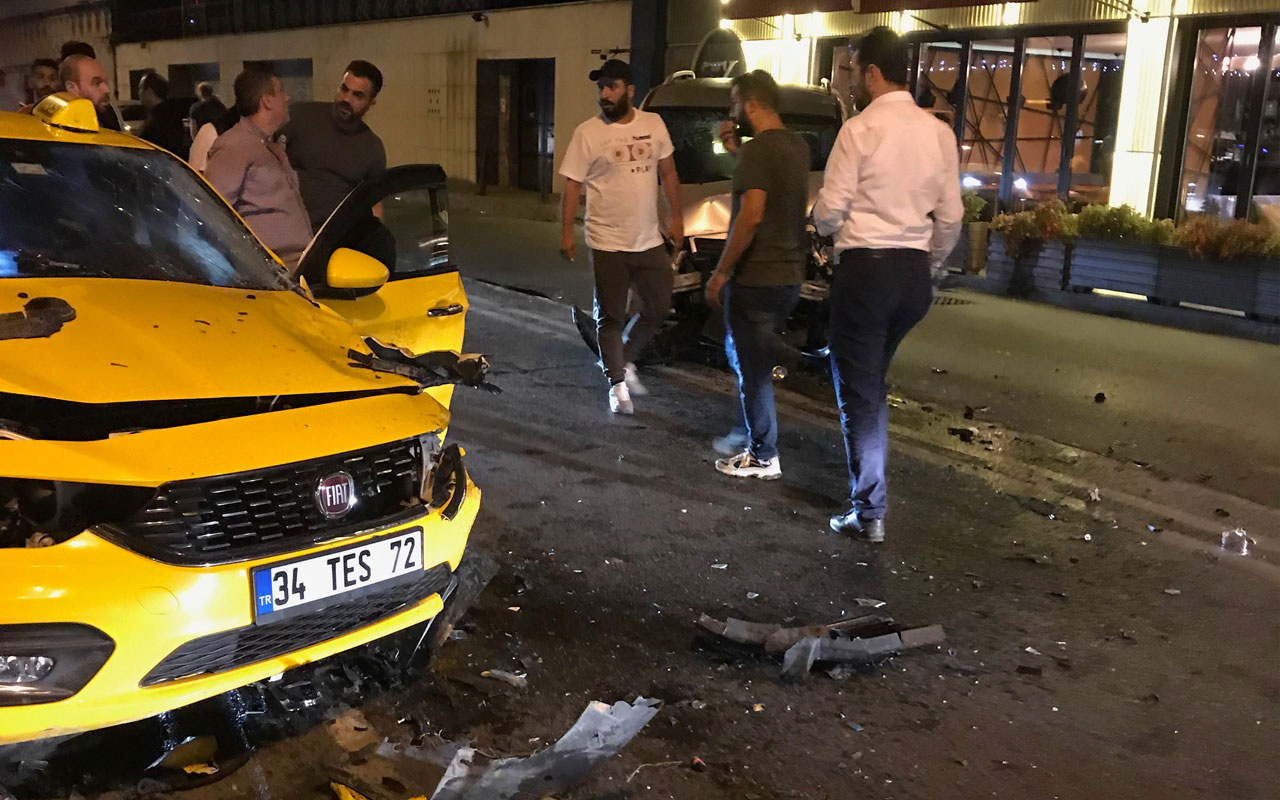 İstanbul’da alkollü sürücü dehşeti kamerada