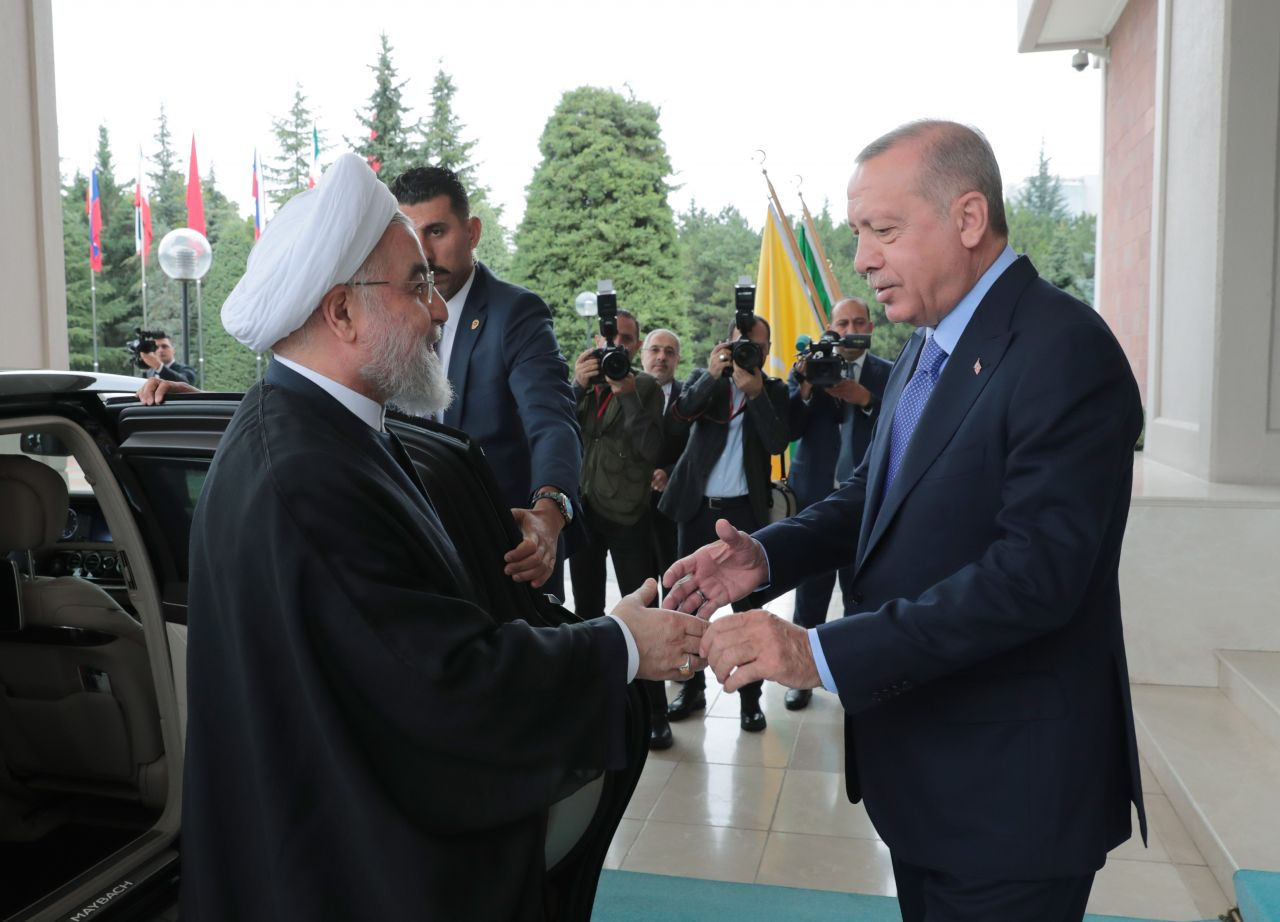Erdoğan Türkiye-İran-Rusya Üçlü Zirvesi öncesi Putin ve Ruhani ile başbaşa görüştü