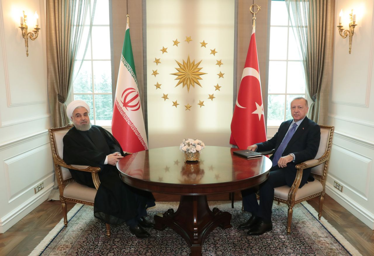 Erdoğan Türkiye-İran-Rusya Üçlü Zirvesi öncesi Putin ve Ruhani ile başbaşa görüştü