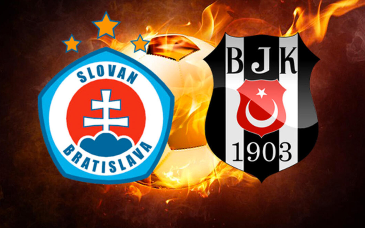 Beşiktaş'ın Slovan Bratislava maçı kadrosu belli oldu