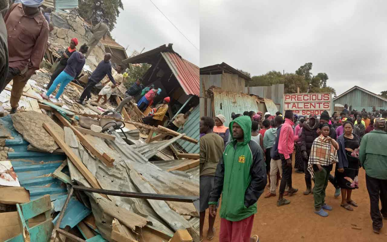 Kenya’da okul çöktü: 7 öğrenci öldü