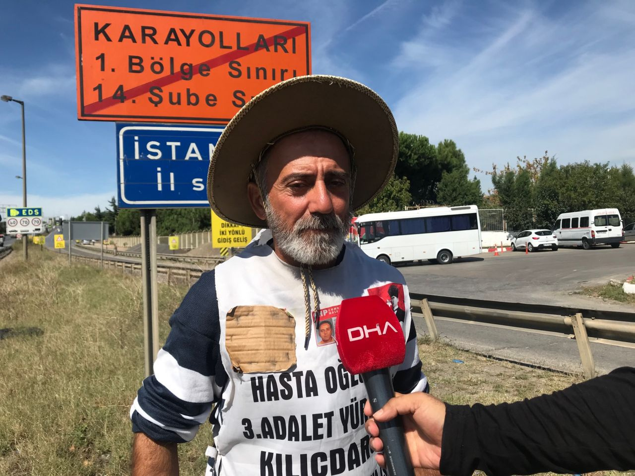 Hasta oğluna tedavi parası bulabilmek için Adana'dan İstanbul'a yürüdü