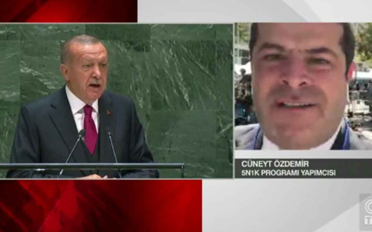 Cüneyt Özdemir'den Erdoğan yorumu "Bir dünya devlet lideri"