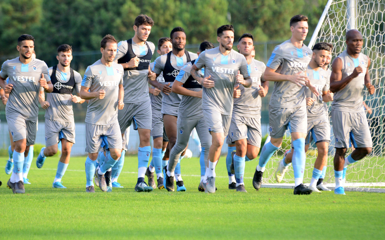 Trabzonspor, Beşiktaş maçı için kolları sıvadı