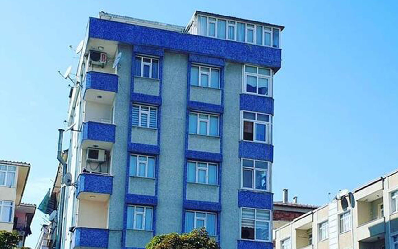 İstanbul Şirinevler'de bir bina yan yattı tahliye edildi