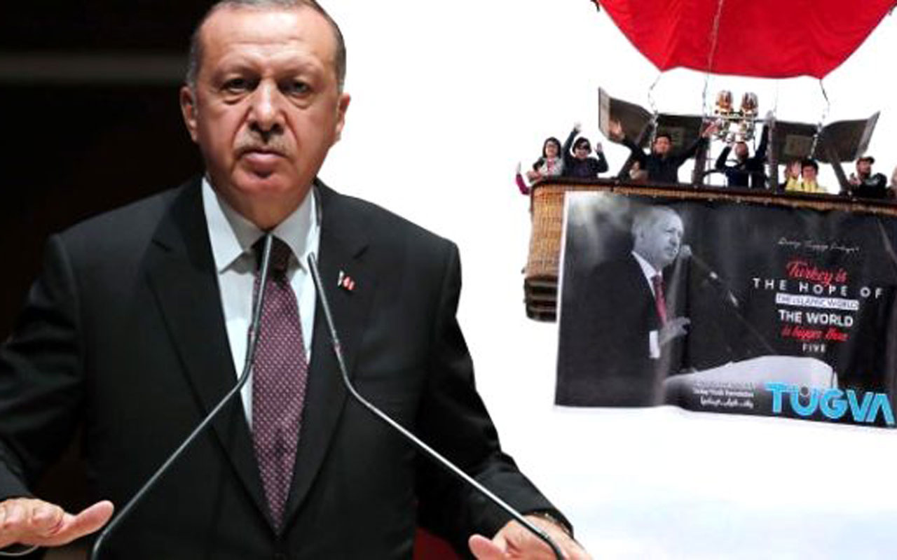 Erdoğan'ın BM'deki sözleri Kapadokya semalarında uçuyor!