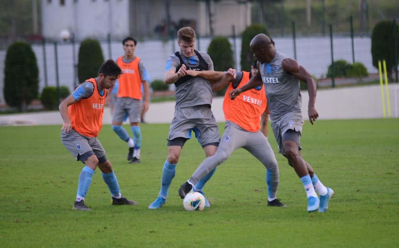 Trabzonspor, Beşiktaş maçı için kolları sıvadı