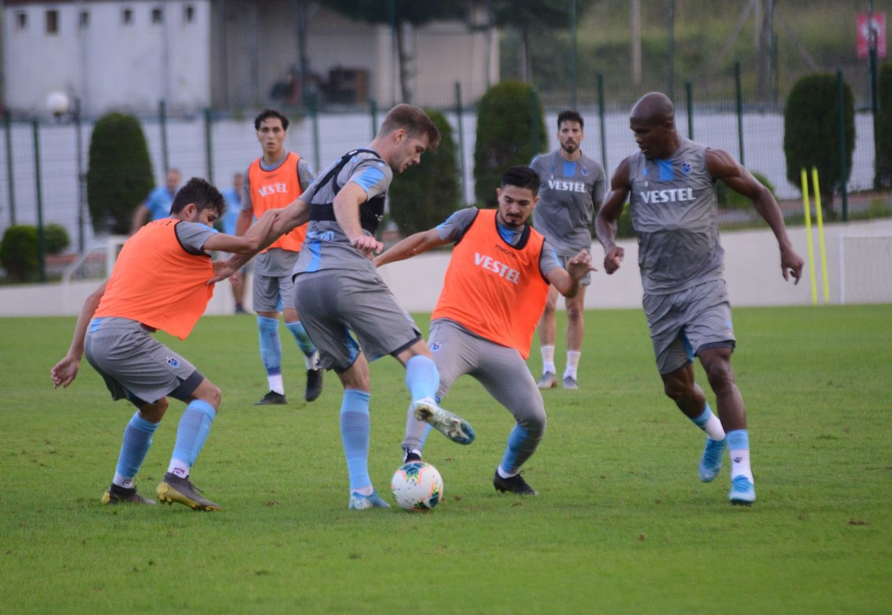 Trabzonspor, Beşiktaş maçı için kolları sıvadı