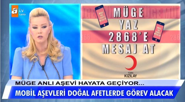 Müge Anlı ile Tatlı Sert'te İstanbul depremi sonrası duyurdu mobil aşevi müjdesi