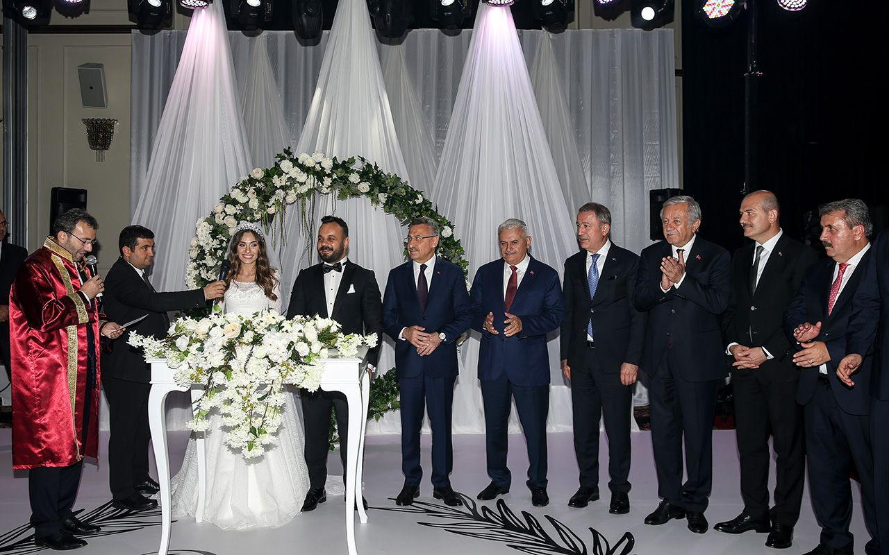Siyaset ve iş dünyası Rıdvan Özışık'ın düğününde buluştu