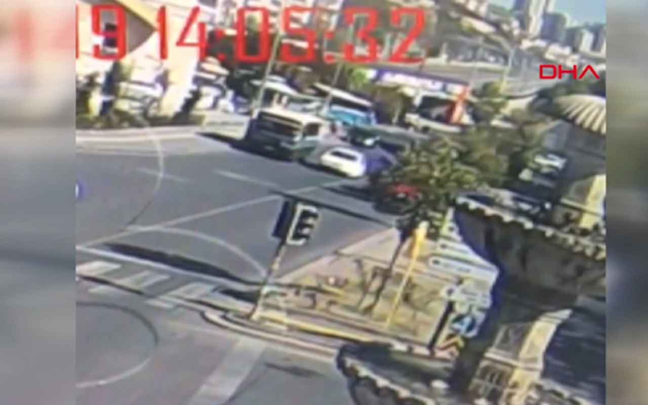 Ankara Mamak'ta 3 kişinin öldüğü kazanın güvenlik kamera görüntüleri