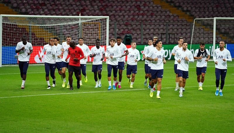 PSG, Galatasaray maçı hazırlıklarını tamamladı