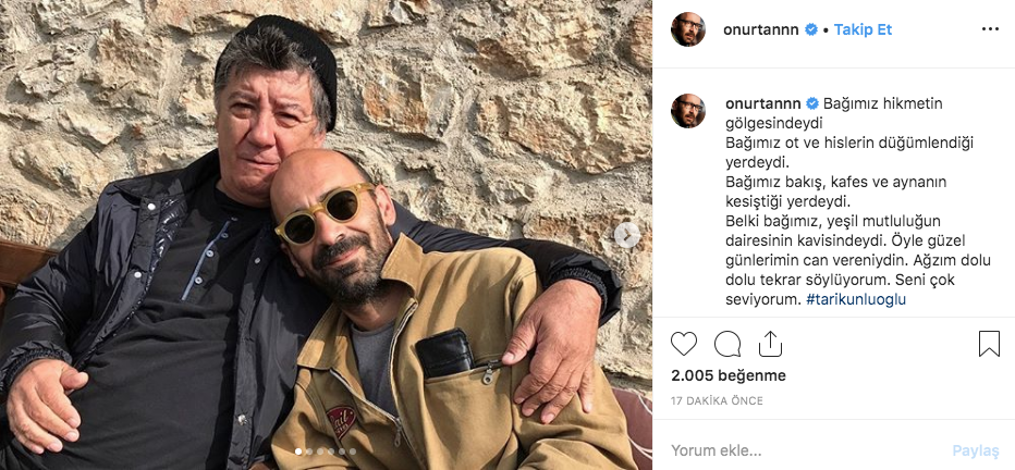 Tarık Ünlüoğlu'nun ölümü EDHO'dan rol arkadaşı Oktay Kaynarca'yı yasa boğdu
