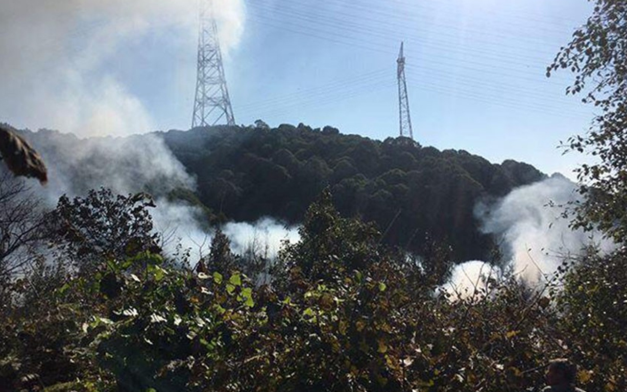 İstanbul'da korkutan yangın! Kundaklama şüphesi