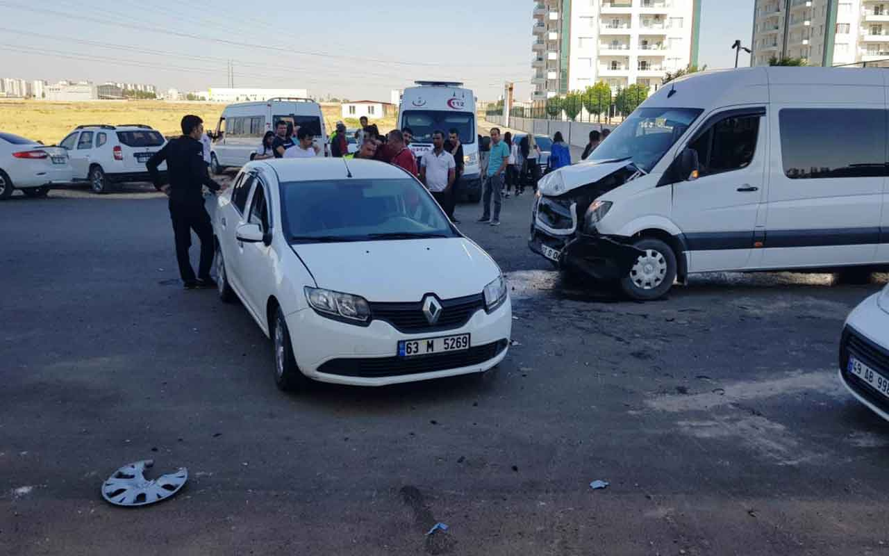 Diyarbakır’da öğrenci servisi kaza yaptı: 9 yaralı